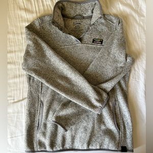 Llbean Grey Pullover